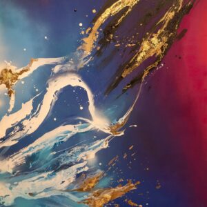 Nightfall – maleri af Bertil Bjørn
